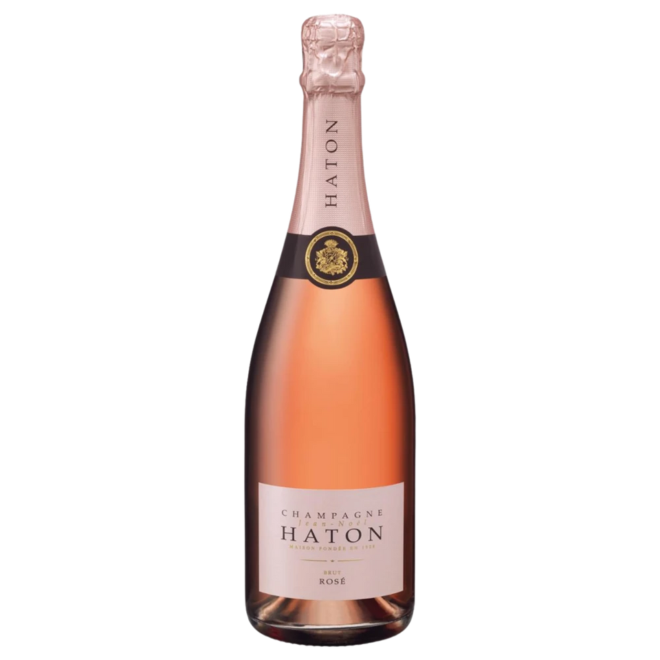A bottle of NV Champagne Jean Noel Haton Rose Brut 750ml Sparkling Wine