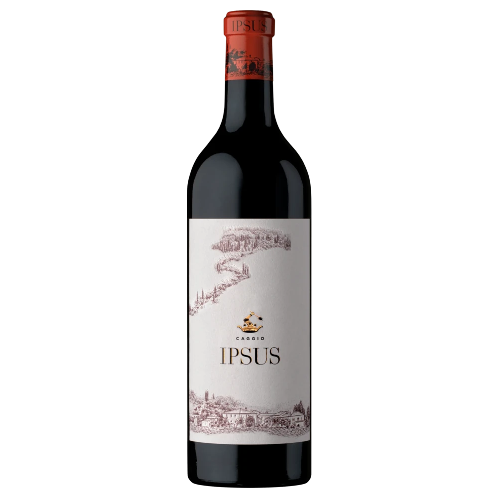 A bottle of 2018 Mazzei Il Caggio Ipsus Chianti Classico Gran Selezione 750ml Red Wine
