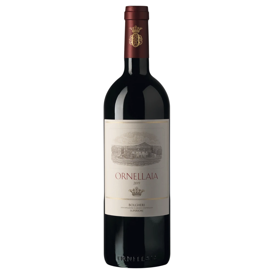 A bottle of 2019 Ornellaia Tuscany 750ml Red Wine