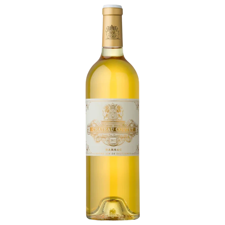 A bottle of 2021 Chateau Coutet Sauterne 750ml White Wine