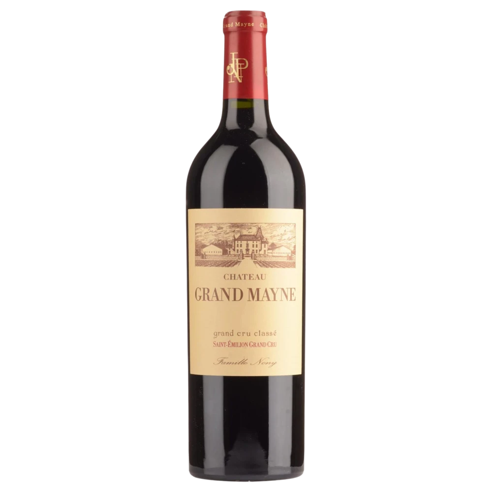 A bottle of 2020 Grand Mayne Saint Emillion Red 750ml Red Wine