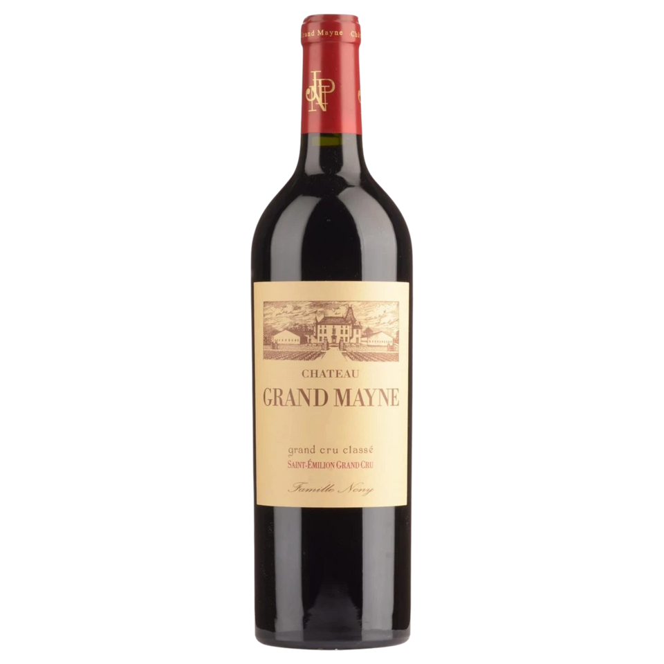A bottle of 2020 Grand Mayne Saint Emillion Red 750ml Red Wine