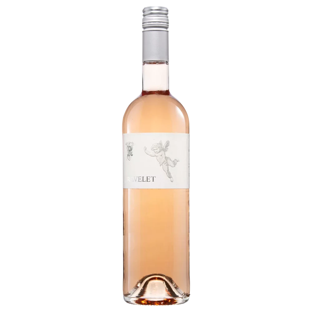 A bottle of 2023 Gilardi Ravelet VDP Rose 750ml Red Wine