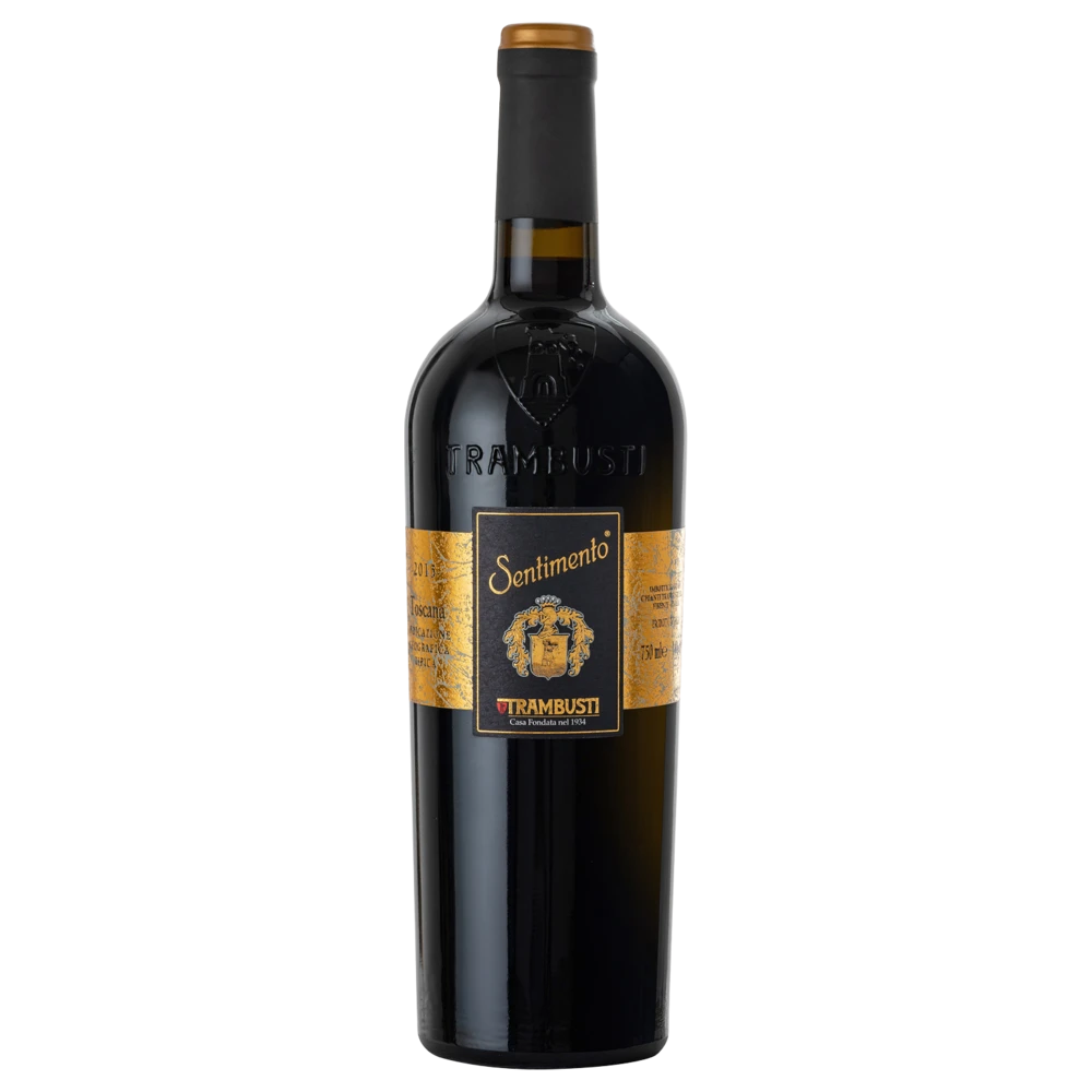 A bottle of 2022 Trambusti Sentimento 750ml Rose Wine