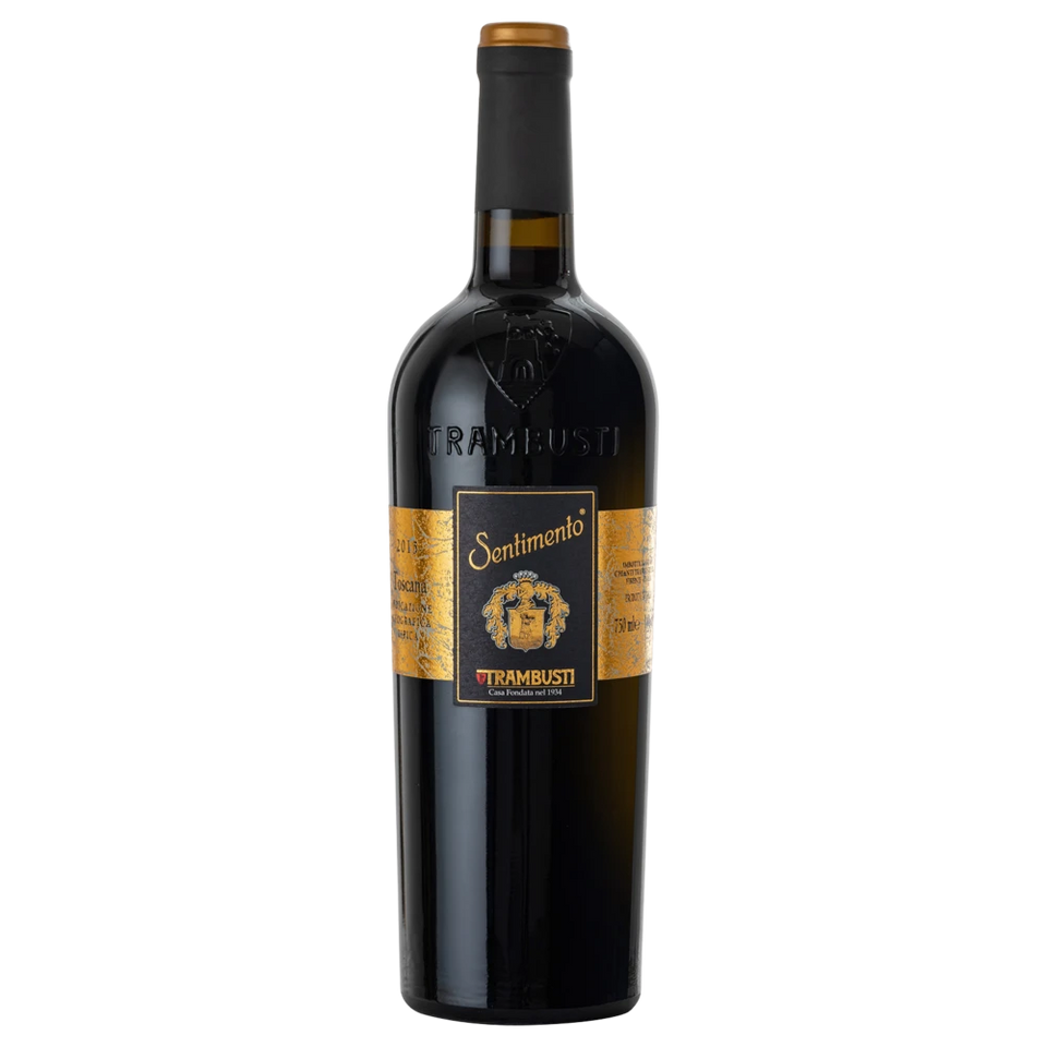 A bottle of 2022 Trambusti Sentimento 750ml Rose Wine