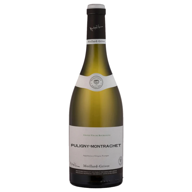 A bottle of 2022 Moillard Grivot Puligny Montrachet Blanc 750ml White Wine