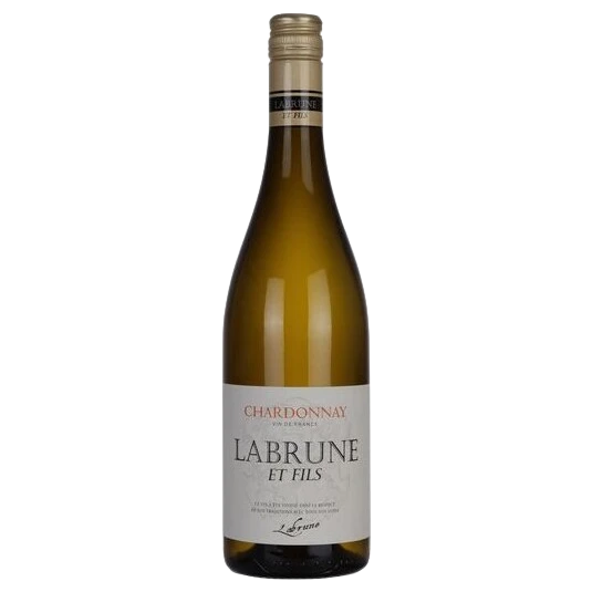 A bottle of 2022 Labrune Chardonnay 750ml White Wine