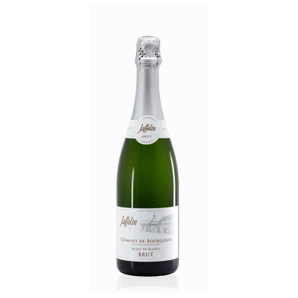 A bottle of 2023 Jaffelin Crémant de Bourgogne Blanc de Blancs 750ml White Wine