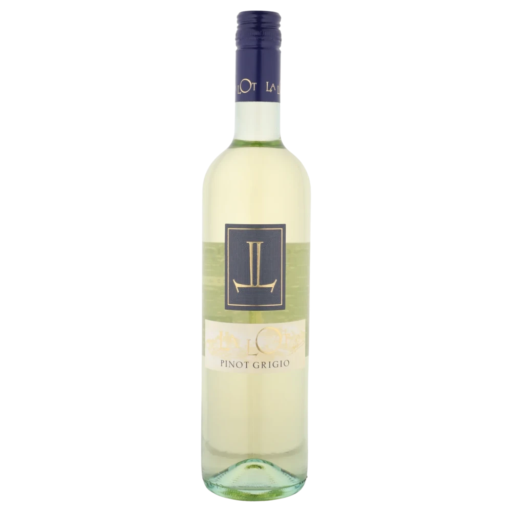 A bottle of 2023 La Lot Pinot Grigio delle Venezie DOC 750ml White Wine