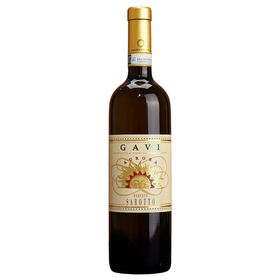 A bottle of 2023 Robert Sarotto Gavi Aurora 750ml White Wine