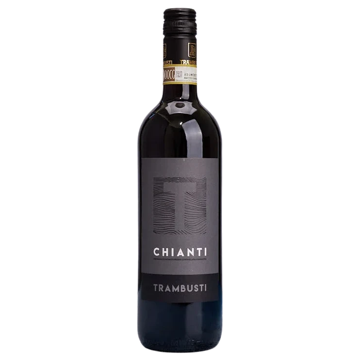 A bottle of 2023 Trambusti Chianti DOCG 750ml Red Wine