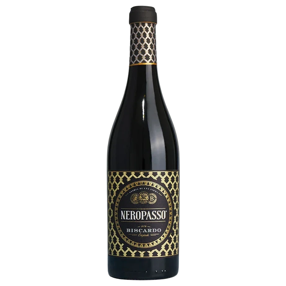 A bottle of 2021 Biscardo Neropasso Vento Rosso 750ml Red Wine