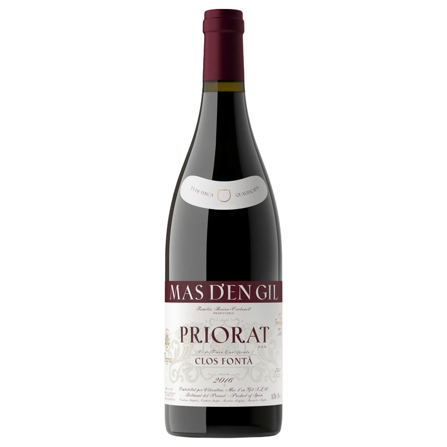 A bottle of 2018 Mas d'en Gil Clos Fonta 750ml Red Wine