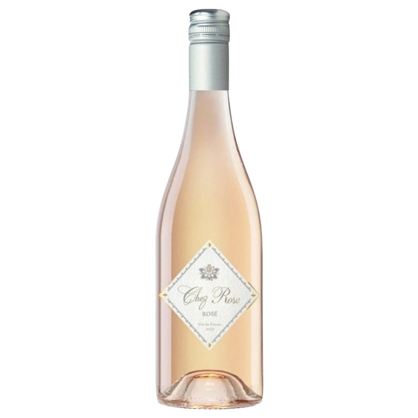A bottle of 2023 Badet Clement Chez Rose 750ml Rose Wine
