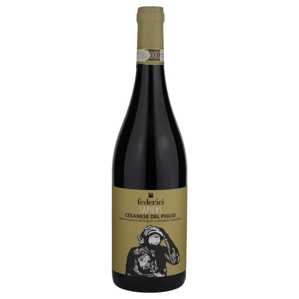 A bottle of 2020 Federici Sapiens Cesanese del Piglio DOCG 750ml Red Wine