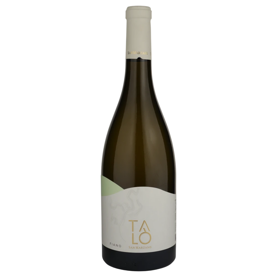 A bottle of 2023 San Marzano Talo Fiano 750ml White Wine