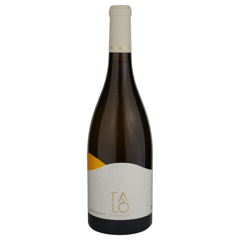 A bottle of 2023 San Marzano Talo Chardonnay 750ml White Wine