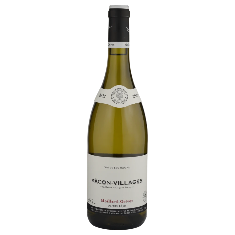 A bottle of 2023 Moillard Grivot Macon Village 750ml White Wine