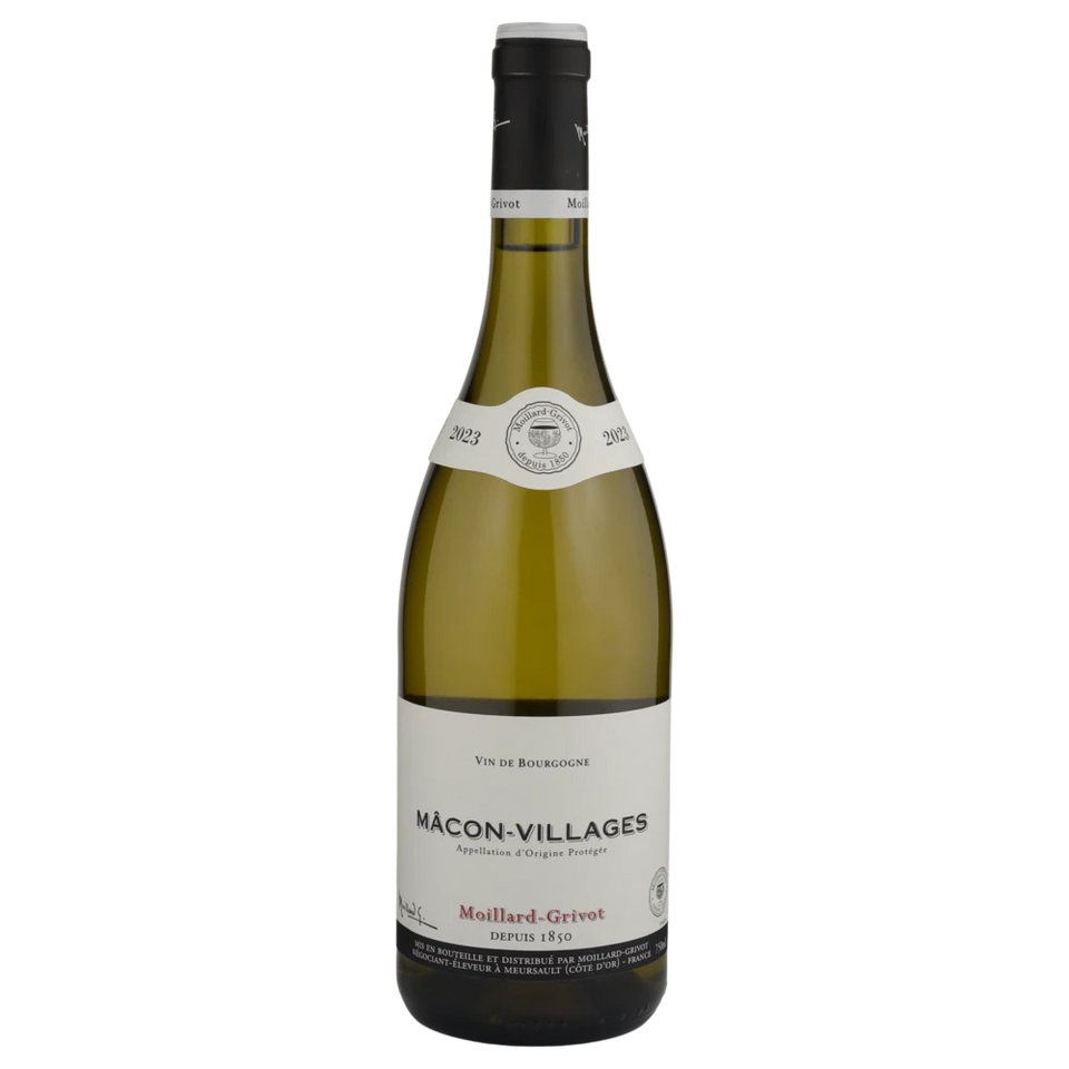 A bottle of 2023 Moillard Grivot Macon Village 750ml White Wine