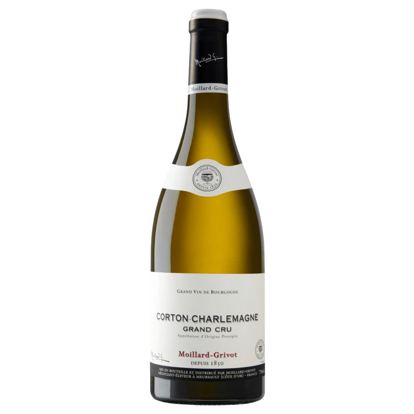 A bottle of 2021 Moillard Grivot Corton Charlemagne 750ml White Wine