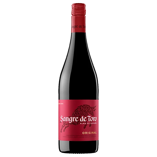 A bottle of 2023 Torres Sangre de Toro 750ml Red Wine