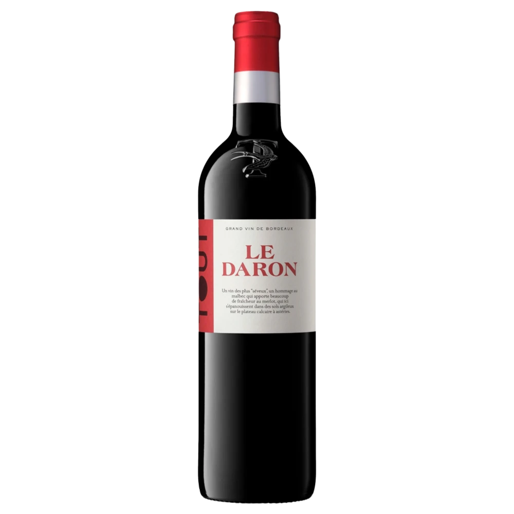 A bottle of 2019 Tutiac TOUT Le Daron Blaye Côtes de Bordeaux Rouge 12.5% 750ml Red Wine