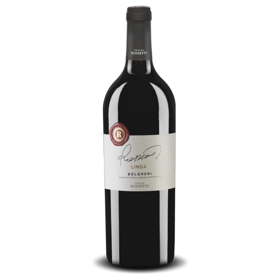 A bottle of Tenute Rosetti Bolgheri Linda DOC 2015 750ml Red Wine