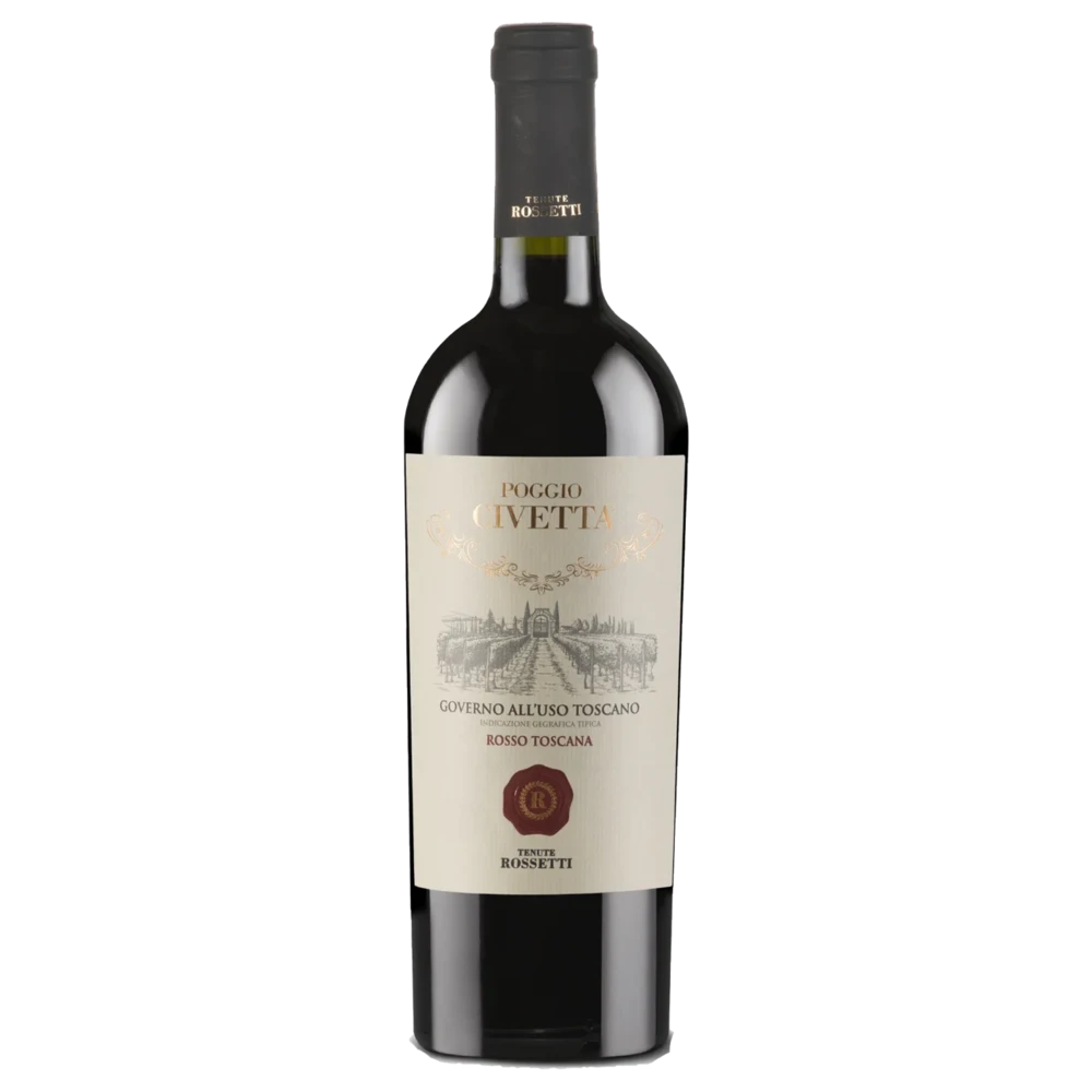 A bottle of Tenute Rosetti Governo All Uso Toscano Rosso IGT 2019 750ml Red Wine