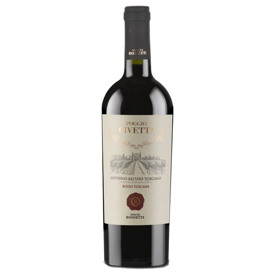 A bottle of Tenute Rosetti Governo All Uso Toscano Rosso IGT 2019 750ml Red Wine