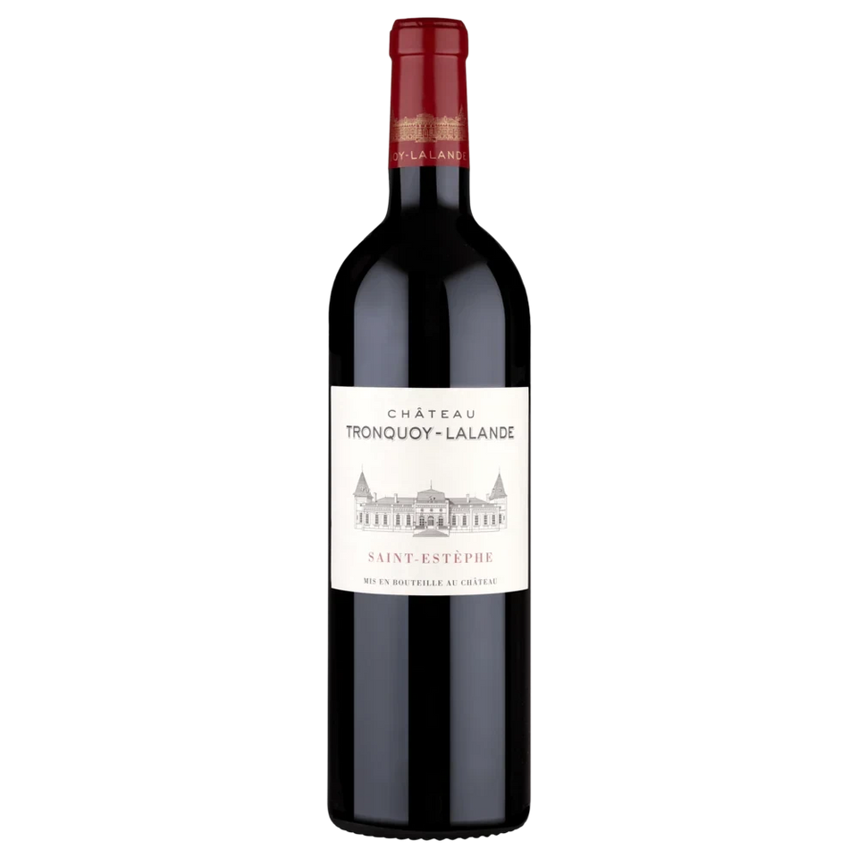 A bottle of 2017 Chateau Tronquoy Lalande 750ml Red Wine