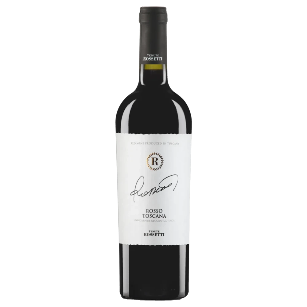 A bottle of Tenute Rosetti Rosso Toscano IGT NV 750ml Red Wine