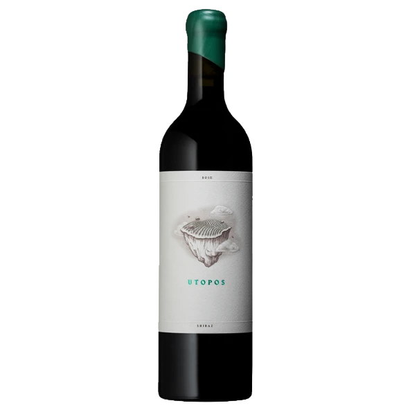 A bottle of 2022 Utopos Shiraz 750ml Red Wine
