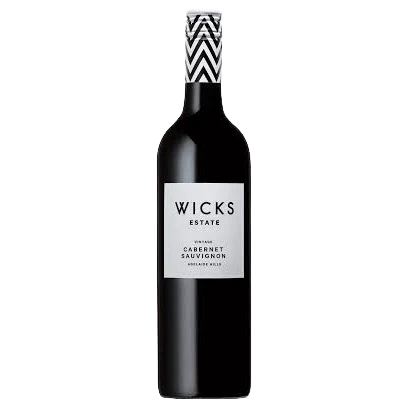 A bottle of Wicks Estate Cabernet Sauvignon Adelaide Hills 750ml Red Wine