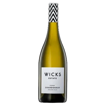 A bottle of 2024 Wicks Estate Chardonnay Adelaide Hills 750ml White Wine