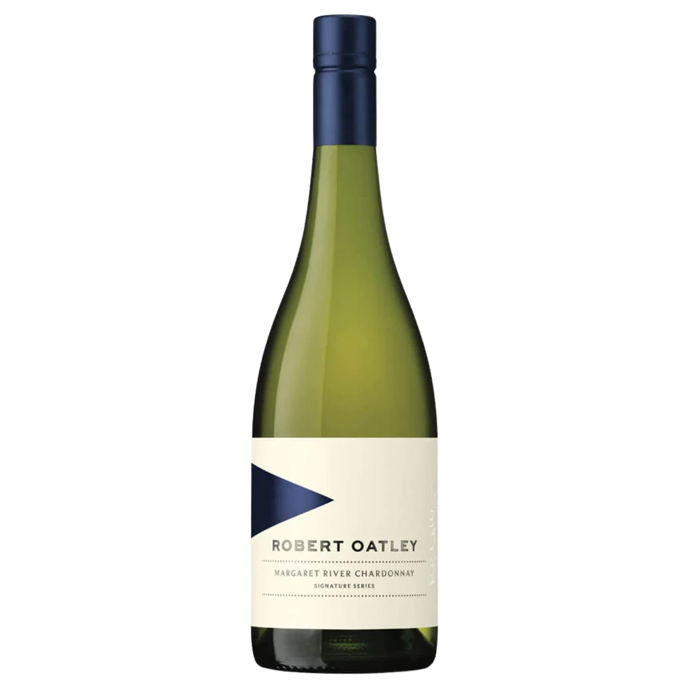 A bottle of Robert Oatley Margaret River Signature Chardonnay 2023 375ml White Wine