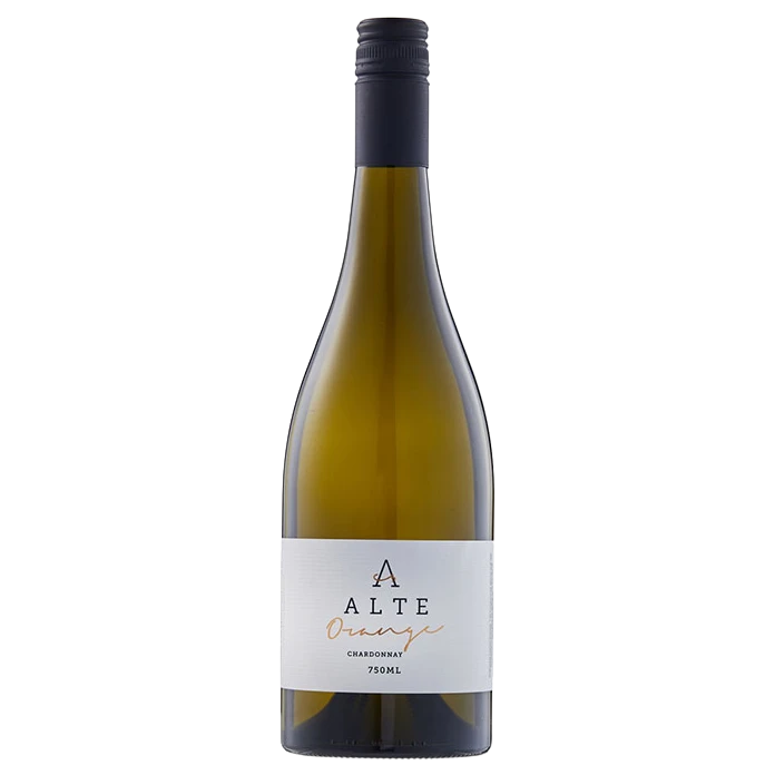 A bottle of 2021 Alte Chardonnay Orange 750ml White Wine