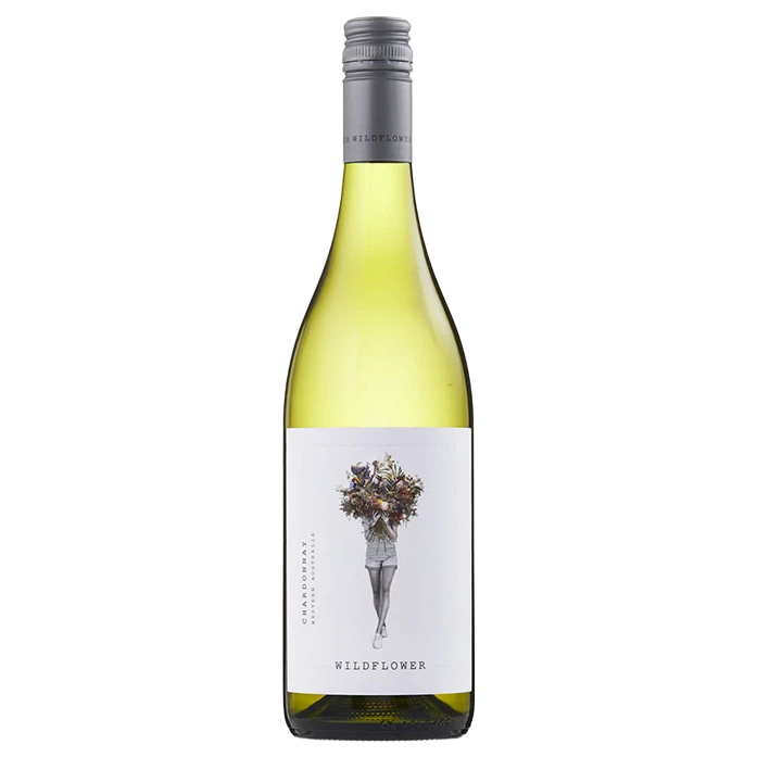 A bottle of 2023 Wildflower Chardonnay Western Australia 750ml White Wine