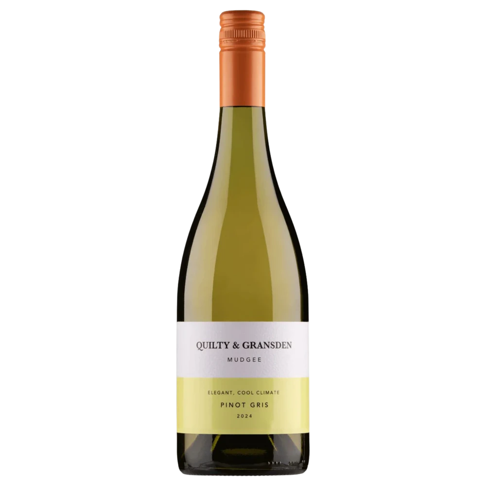 A bottle of 2024 Quilty & Gransden Pinot Gris 750ml Red Wine