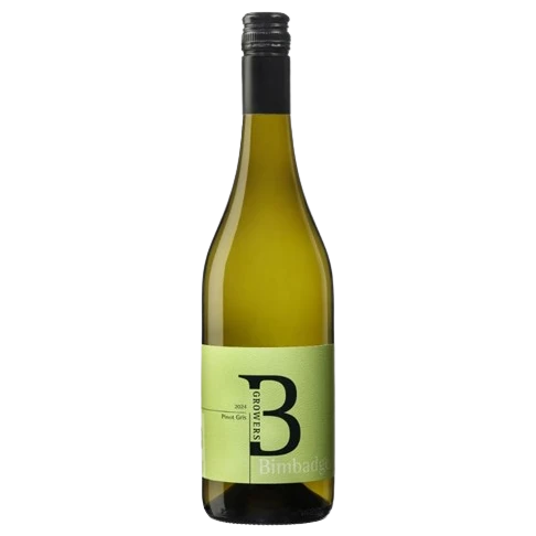A bottle of 2024 Bimbadgen Growers Pinot Gris Murray Darling 750ml Red Wine