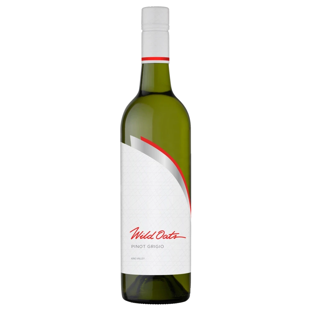 A bottle of 2024 Wild Oats Pinot Grigio 750ml Red Wine