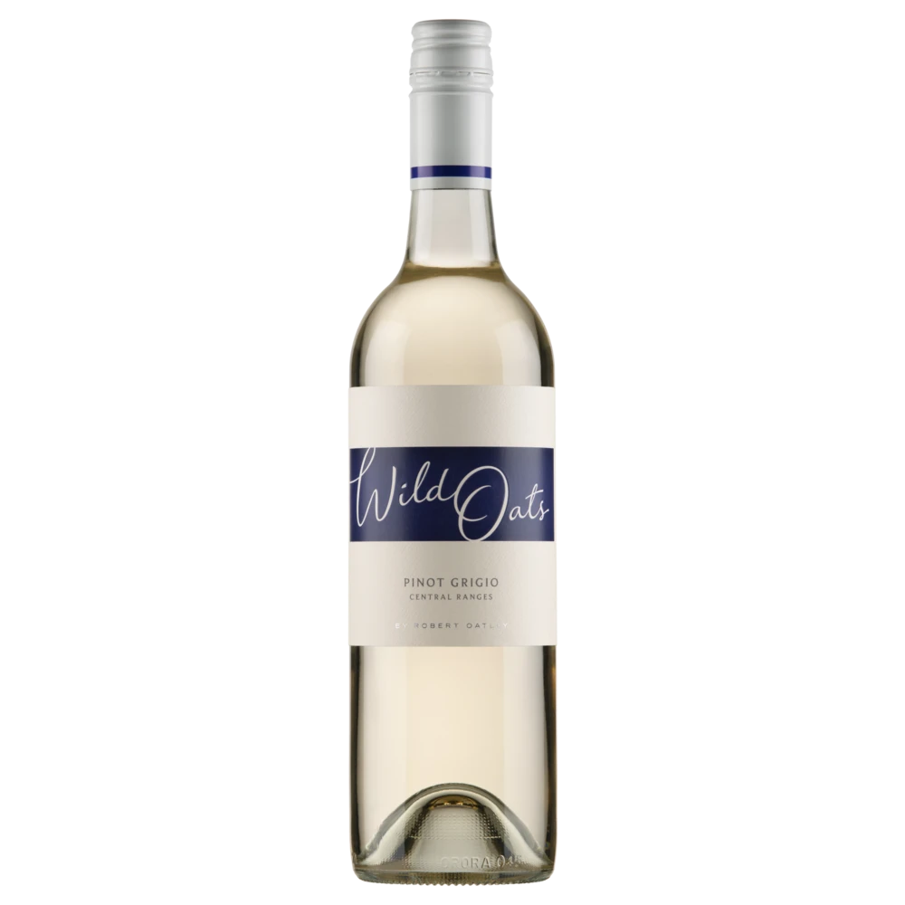 A bottle of 2024 Wild Oats Pinot Grigio 750ml Red Wine