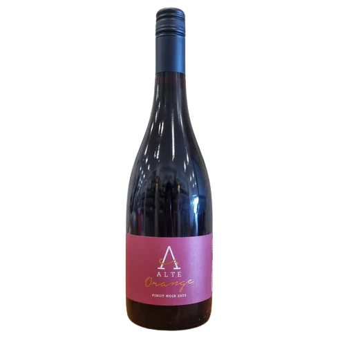 A bottle of 2023 Alte Pinot Noir Orange 750ml Red Wine