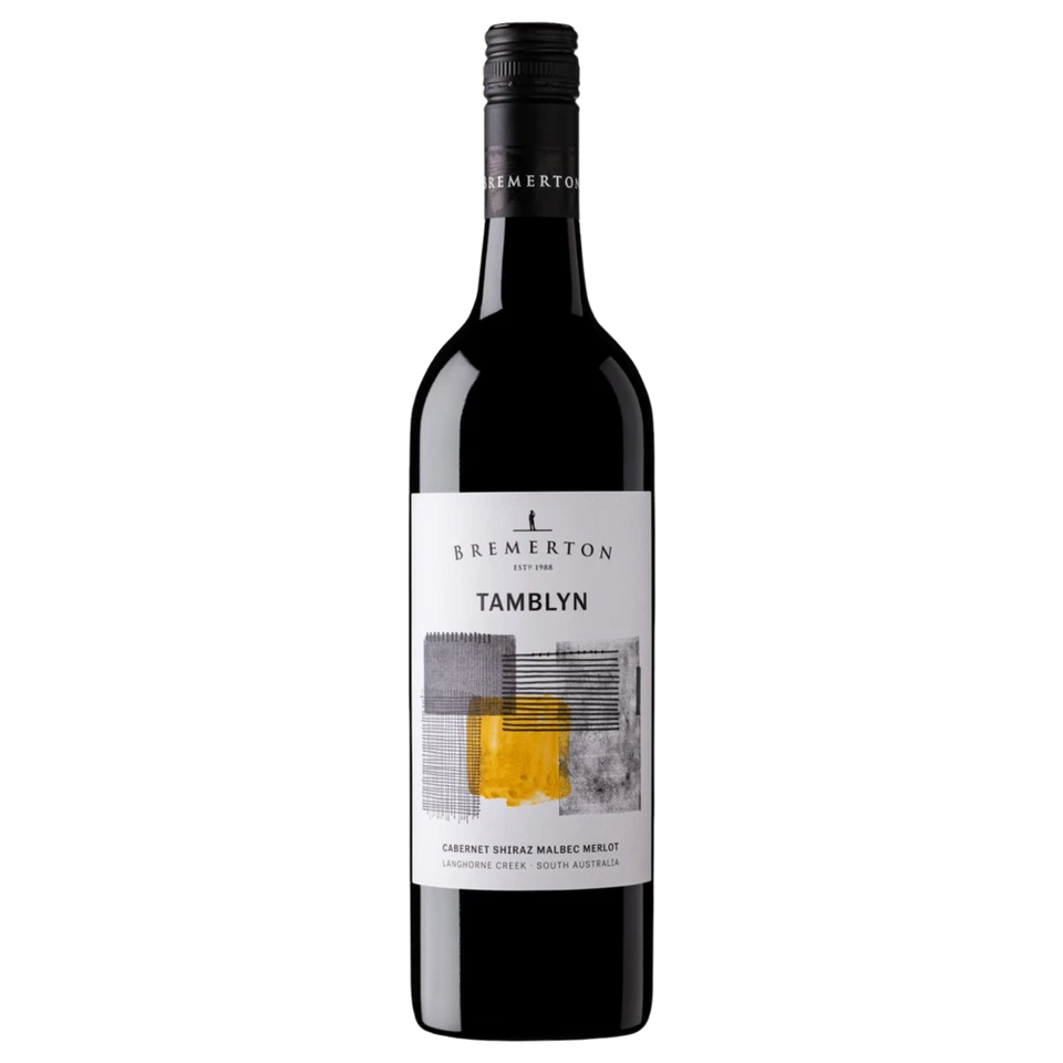 A bottle of 2022 Bremerton Tamblyn Red Blend 750ml White Wine