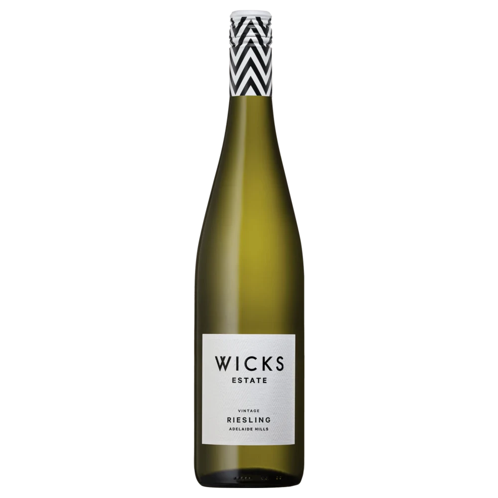 A bottle of 2024 Wicks Estate Riesling Adelaide Hills 750ml White Wine