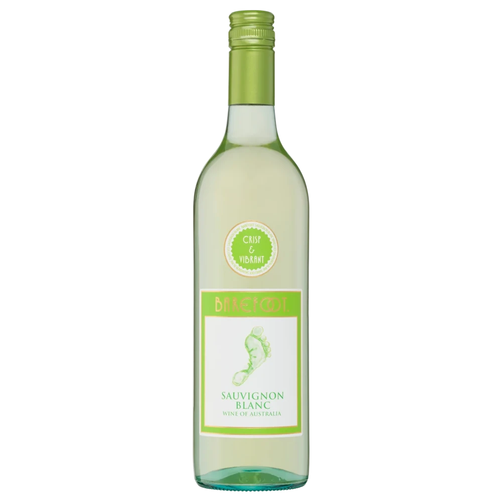 A bottle of 2023 Barefoot Sauvignon Blanc 750ml White Wine