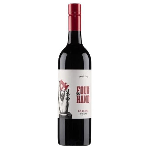 A bottle of 2022 Four in Hand Shiraz BV Barossa Valley 750ml Red Wine