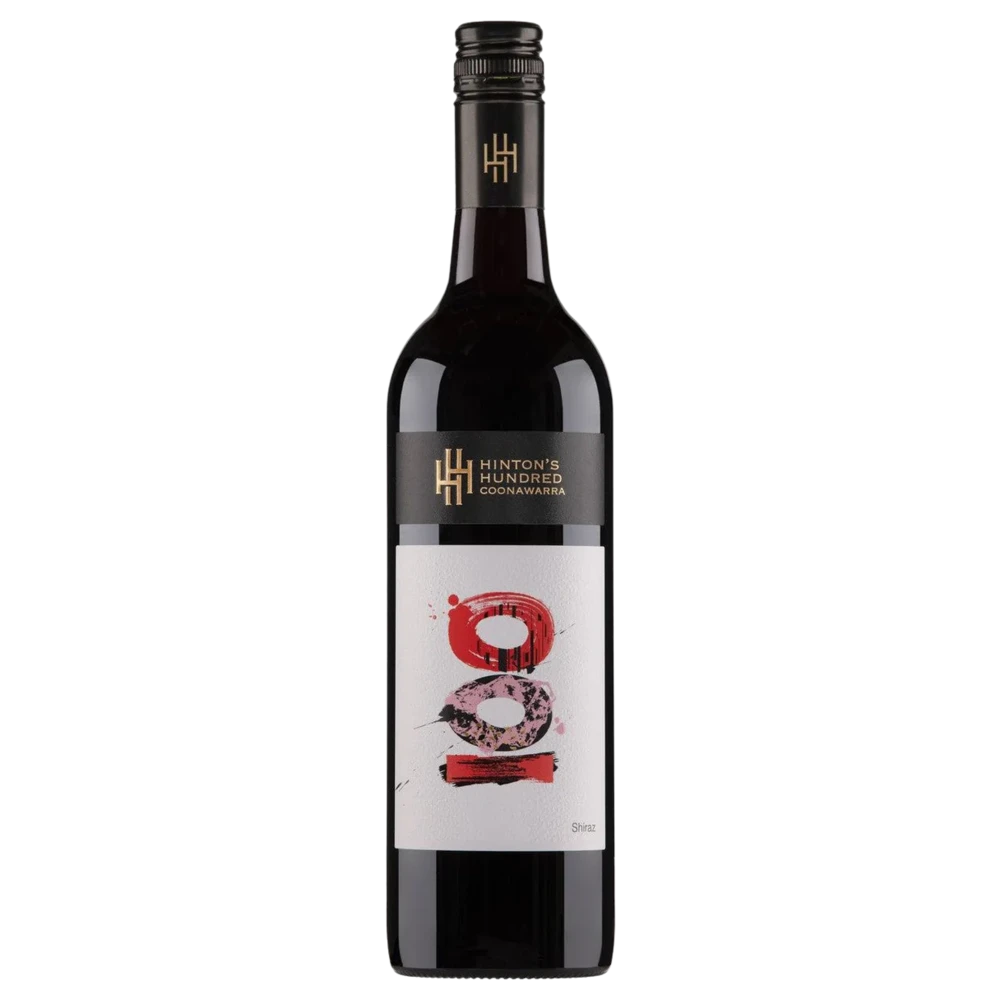 A bottle of 2022 Hintons Hundred Shiraz Coonawarra 750ml Red Wine