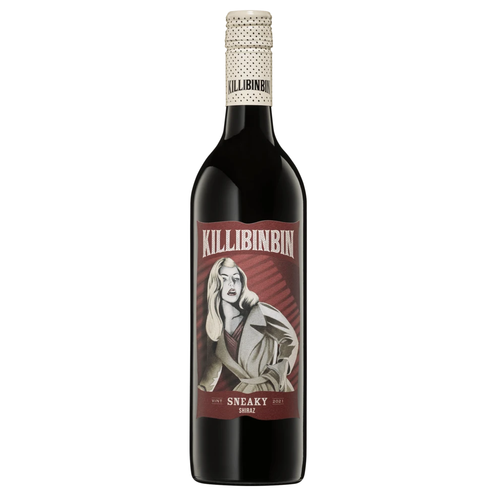 A bottle of 2022 Killibinbin Sneaky Shiraz Langhorne Creek 750ml Red Wine