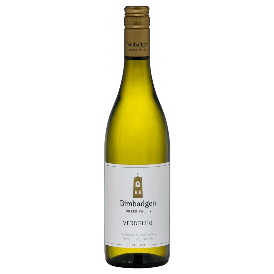 A bottle of 2023 Bimbadgen Hunter Verdelho Hunter Valley 750ml White Wine