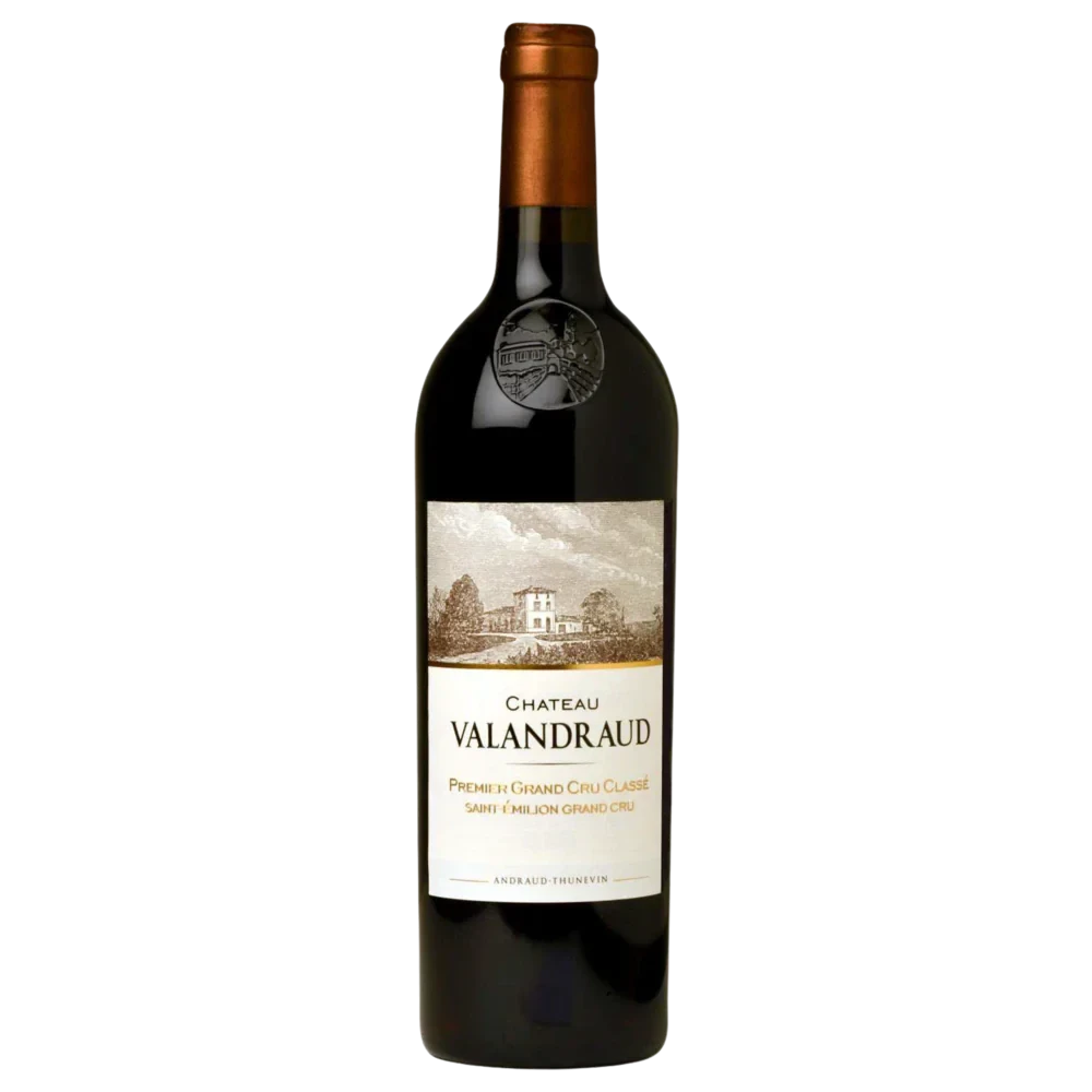 A bottle of 2020 Chateau Valandraud 6000ml Red Wine